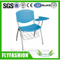 Commercial cheap price plastic student conference chair with writing tablet